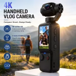 Camera - 4K HD Vlog Camera with a 180° Rotating Lens